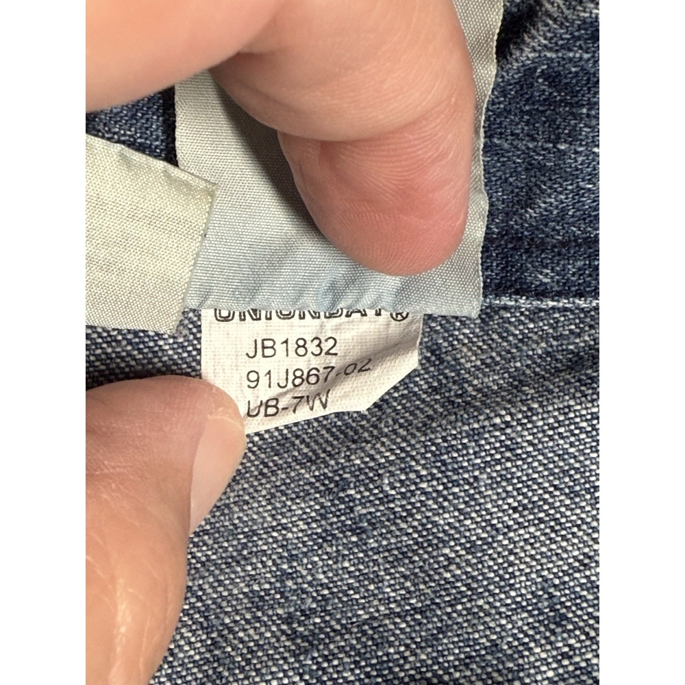 Vintage‎ Y2K Union Bay Contrast Stitch Denim Drawstring Cargo Shorts Womens 13 - Picture 3 of 16